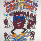 Vintage (Changes) - The California Raisins Grapevine T-Shirt 1987 X-Large Vintage Retro