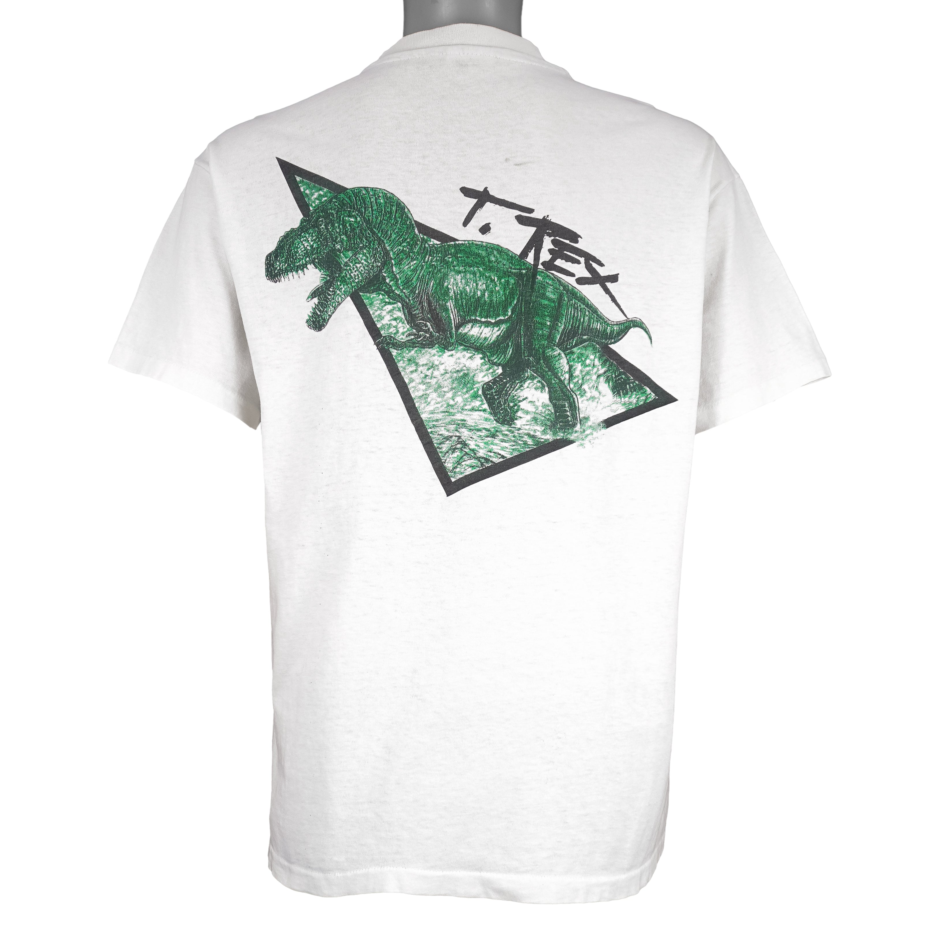 Vintage (Hanes) - The Dinosaur Society T.Rex T-Shirt 1990s Large Vintage Retro