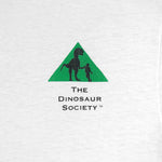 Vintage (Hanes) - The Dinosaur Society T.Rex T-Shirt 1990s Large Vintage Retro