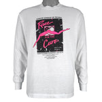 Vintage (Hef-T) - Junior League of Peoria's Race for the Cure Long Sleeved Shirt 1991 Large