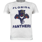 NHL - Florida Panthers Single Stitch T-Shirt 1993 Small Vintage Retro Hockey