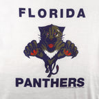 NHL - Florida Panthers Single Stitch T-Shirt 1993 Small Vintage Retro Hockey