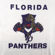 NHL - Florida Panthers Single Stitch T-Shirt 1993 Small Vintage Retro Hockey