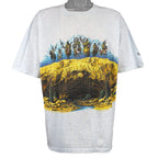 Vintage (Calcru) - Native American Indians Habitat T-Shirt 1990s XX-Large Vintage Retro