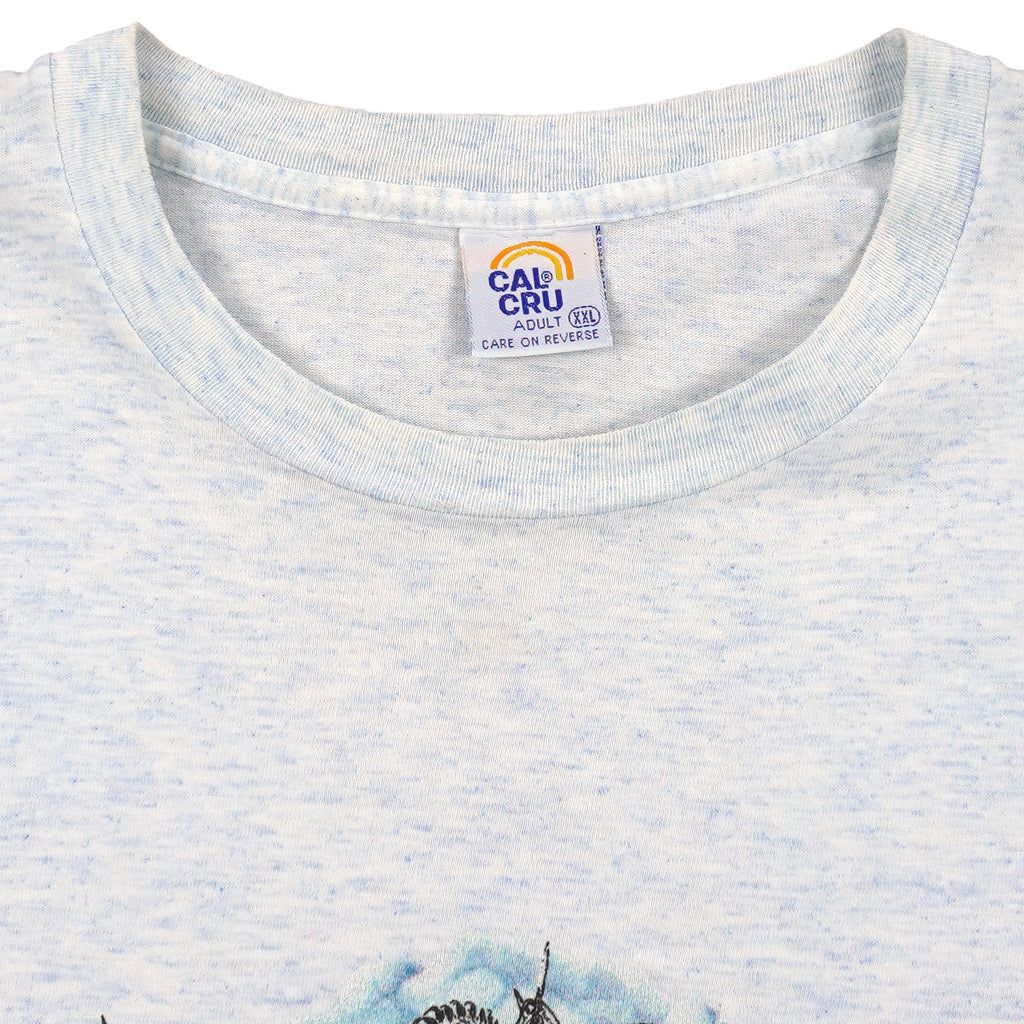 Vintage (Calcru) - Native American Indians Habitat T-Shirt 1990s XX-Large Vintage Retro
