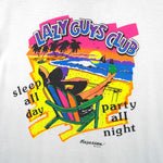 Vintage - Lazy Guys Club Mazatlan Mexico T-Shirt 1990s Large Vintage Retro