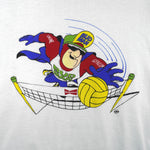 Budweiser (Stony Creek) - Bud Man Volleyball T-Shirt 1990s X-Large Vintage Retro