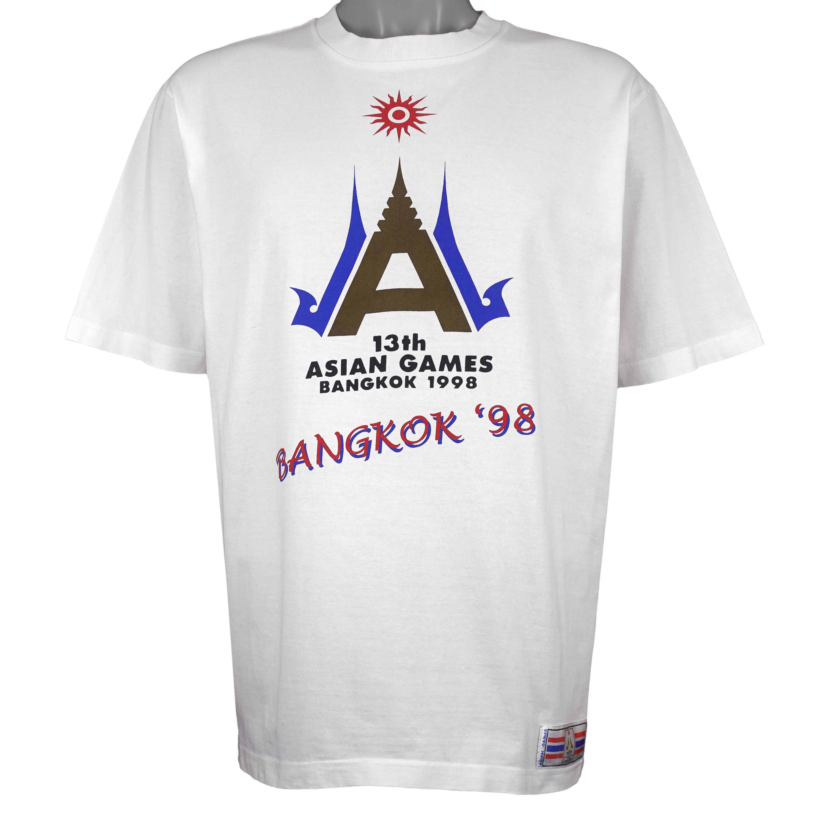 Vintage - 13th Asian Games Bangkok T-Shirt 1998 Large Vintage Retro