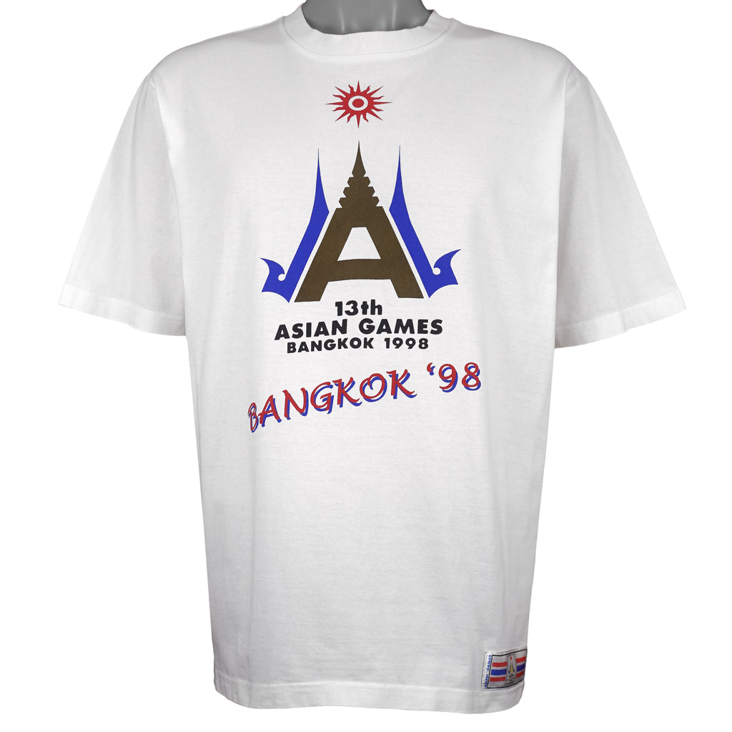 Vintage - 13th Asian Games Bangkok T-Shirt 1998 Large Vintage Retro