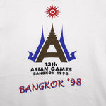 Vintage - 13th Asian Games Bangkok T-Shirt 1998 Large Vintage Retro