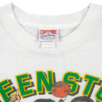 NBA (Salem) - Boston Celtics Green Stuff Caricature T-Shirt 1990s X-Large Vintage Retro Basketball