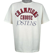 MLB (Artex) - Minnesota Twins, Champions Choose Jostens T-Shirt 1988 Large Vintage Retro Baseball