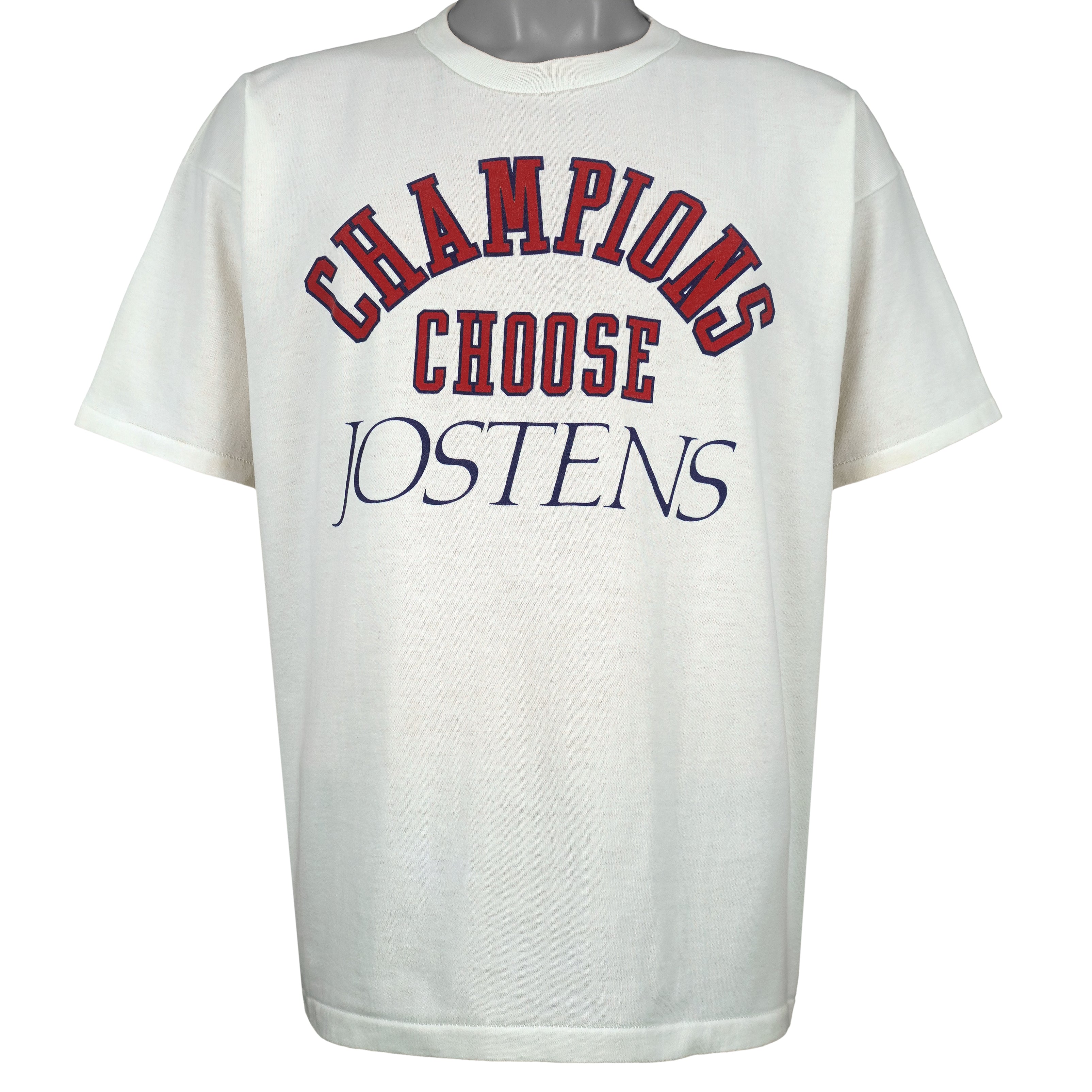 MLB (Artex) - Minnesota Twins, Champions Choose Jostens T-Shirt 1988 Large Vintage Retro Baseball