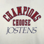 MLB (Artex) - Minnesota Twins, Champions Choose Jostens T-Shirt 1988 Large Vintage Retro Baseball