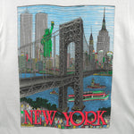 Vintage (Screen Star) - New York City Spell-Out T-Shirt 1990s X-Large Vantage Retro