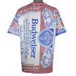 Budweiser (Pro Ace) - Budweiser King of Beers All-Over Print T-Shirt 1990s Large Vintage Retro