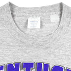 NCAA (Center Cut) - Kentucky Wildcats Big Logo T-Shirt 1990s Large Vintage Retro