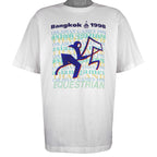 Vintage - 13th Asian Games Equestrian Bangkok T-Shirt 1998 X-Large Vintage Retro
