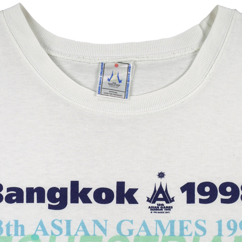 Vintage - 13th Asian Games Equestrian Bangkok T-Shirt 1998 X-Large Vintage Retro