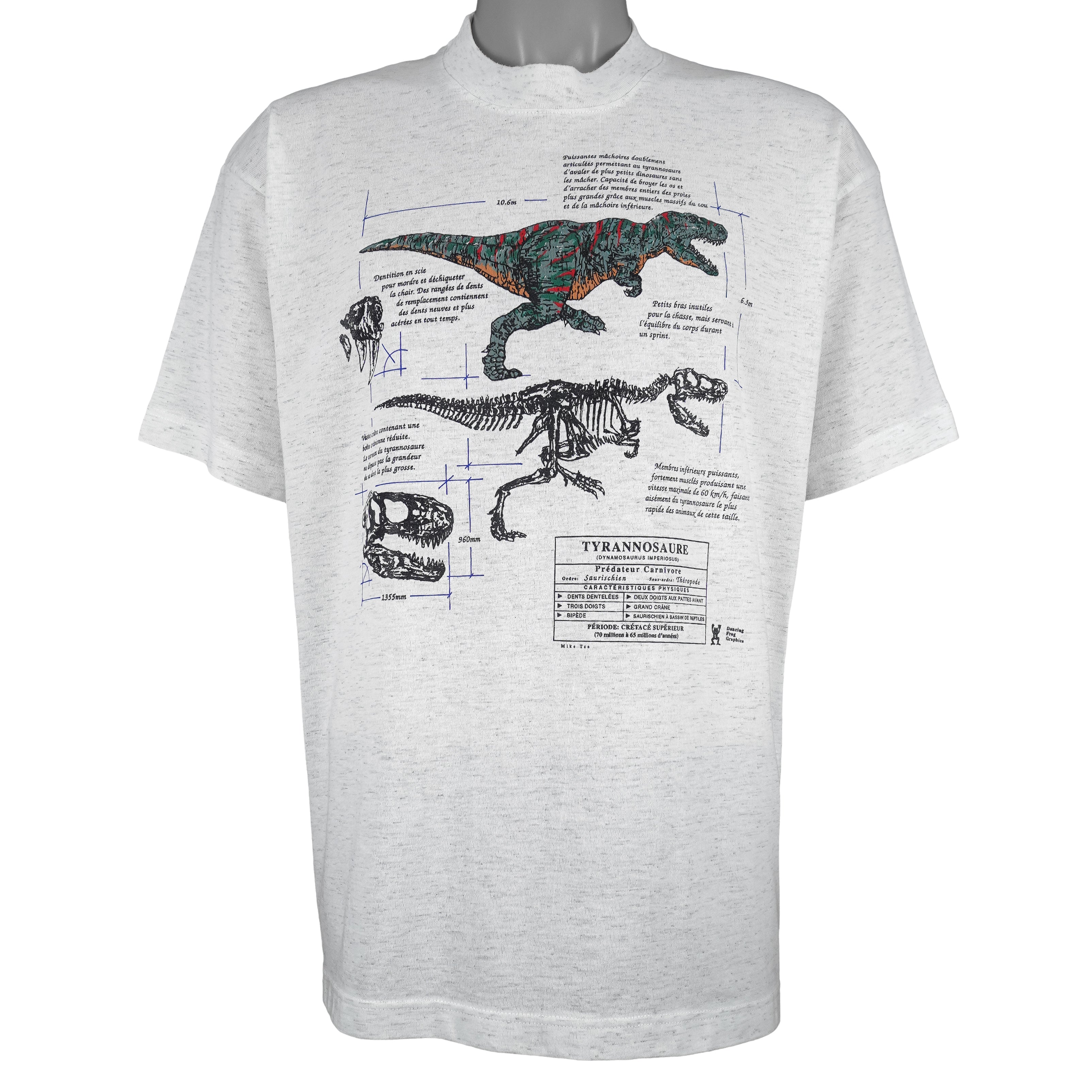 Vintage (YES SIR HER) - T-rex Specification T-Shirt 1990s X-Large Vintage Retro