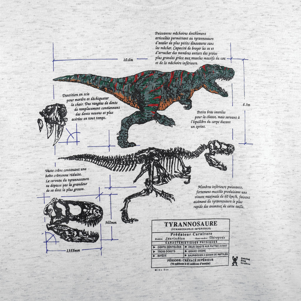 Vintage (YES SIR HER) - T-rex Specification T-Shirt 1990s X-Large Vintage Retro