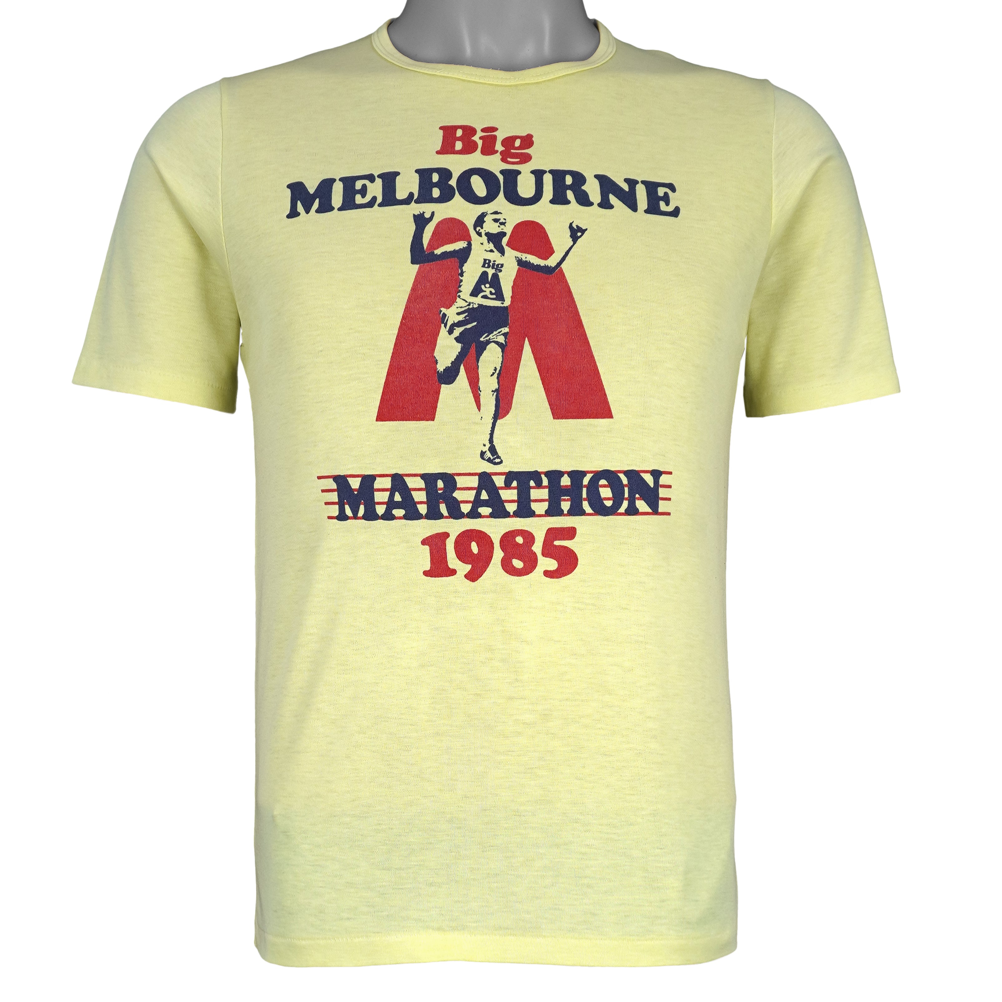 Vintage - Big Melbourne Marathon Single Stitch T-Shirt 1985 Medium Vintage Retro