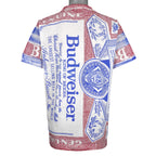 Budweiser (Pro Ace) - Budweiser King of Beers All-Over Print T-Shirt 1990s Large Vintage Retro