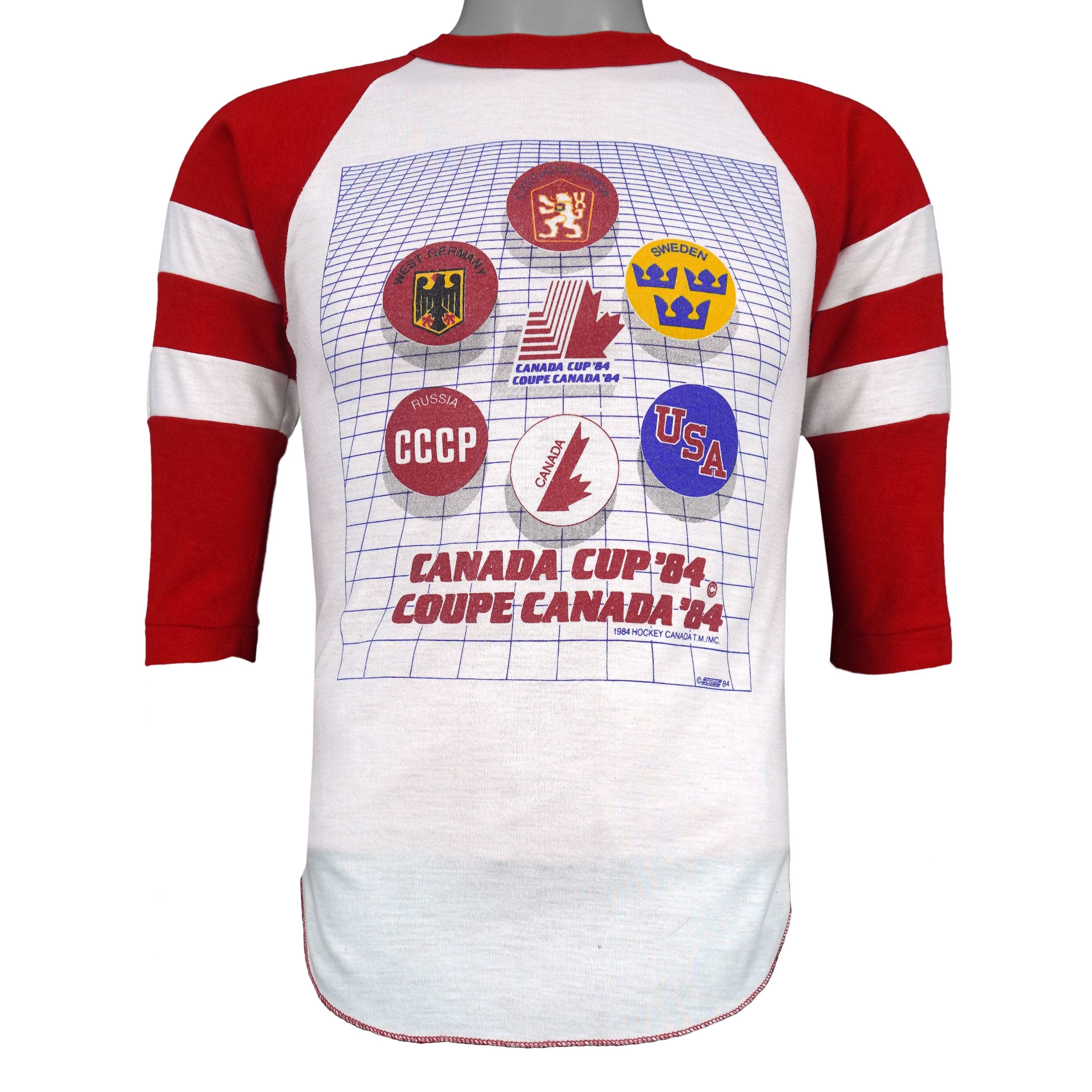 Vintage (CGW) - Canada Cup '84 Coupe Canada Hockey Jersey 1984 Medium Vintage Retro Hockey