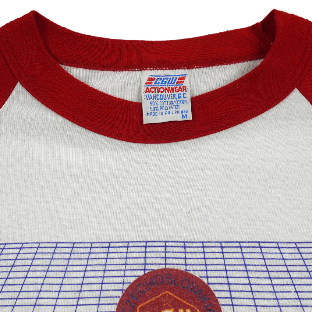 Vintage (CGW) - Canada Cup '84 Coupe Canada Hockey Jersey 1984 Medium Vintage Retro Hockey