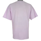 Adidas - Purple Colorway Geometric T-Shirt 1990s Large Vintage Retro