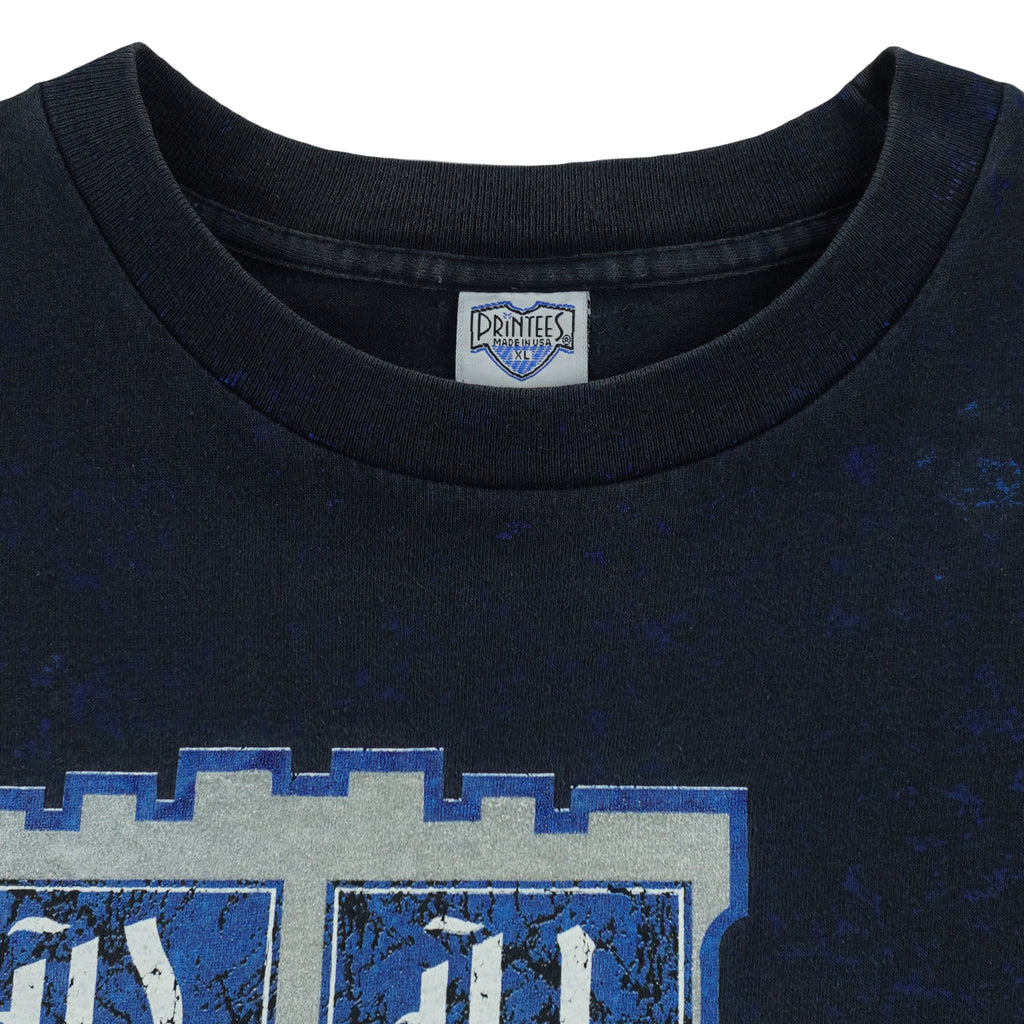 NCAA (Printees) - Duke Blue Devils Big Logo T-Shirt 1990s X-Large Vintage Retro