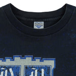 NCAA (Printees) - Duke Blue Devils Big Logo T-Shirt 1990s X-Large Vintage Retro