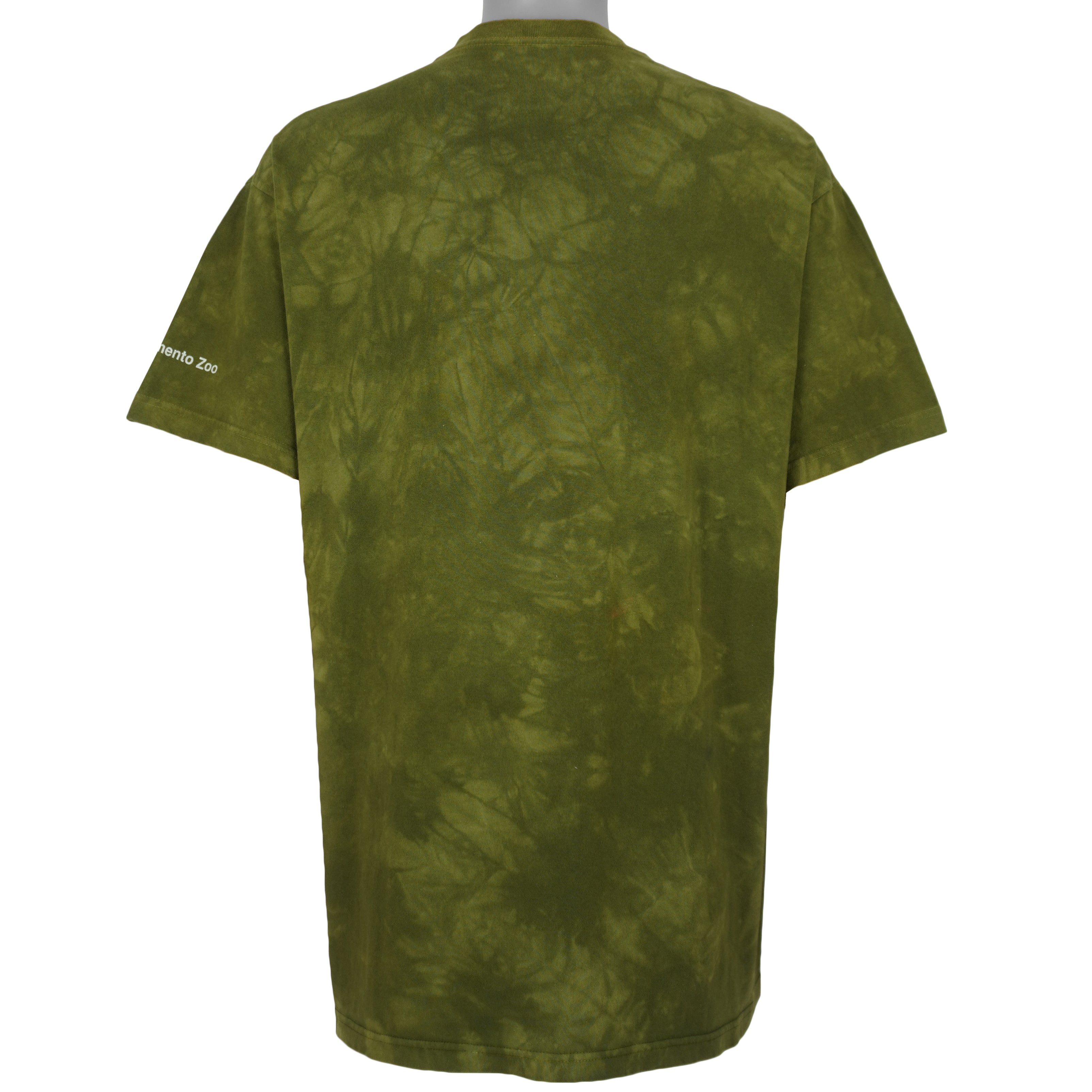 Vintage (The Mountain) - Tiger, Sacramento Zoo Tie Dye T-Shirt 1999 Large Vintage Retro