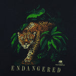 Vintage - World Wildlife Fund Endangered Leopard Animal Print T-Shirt 1990s X-Large Vintage Retro