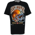 NFL (Salem) - Cleveland Browns Helmet T-Shirt 1992 X-Large
