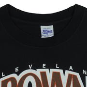 NFL (Salem) - Cleveland Browns Helmet T-Shirt 1992 X-Large