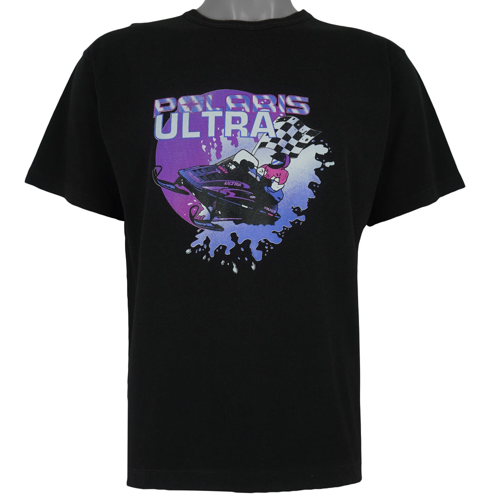 Vintage (Fabec Inc.) - Polaris Ultra Snowmobile T-Shirt 1990s Medium Vintage Retro