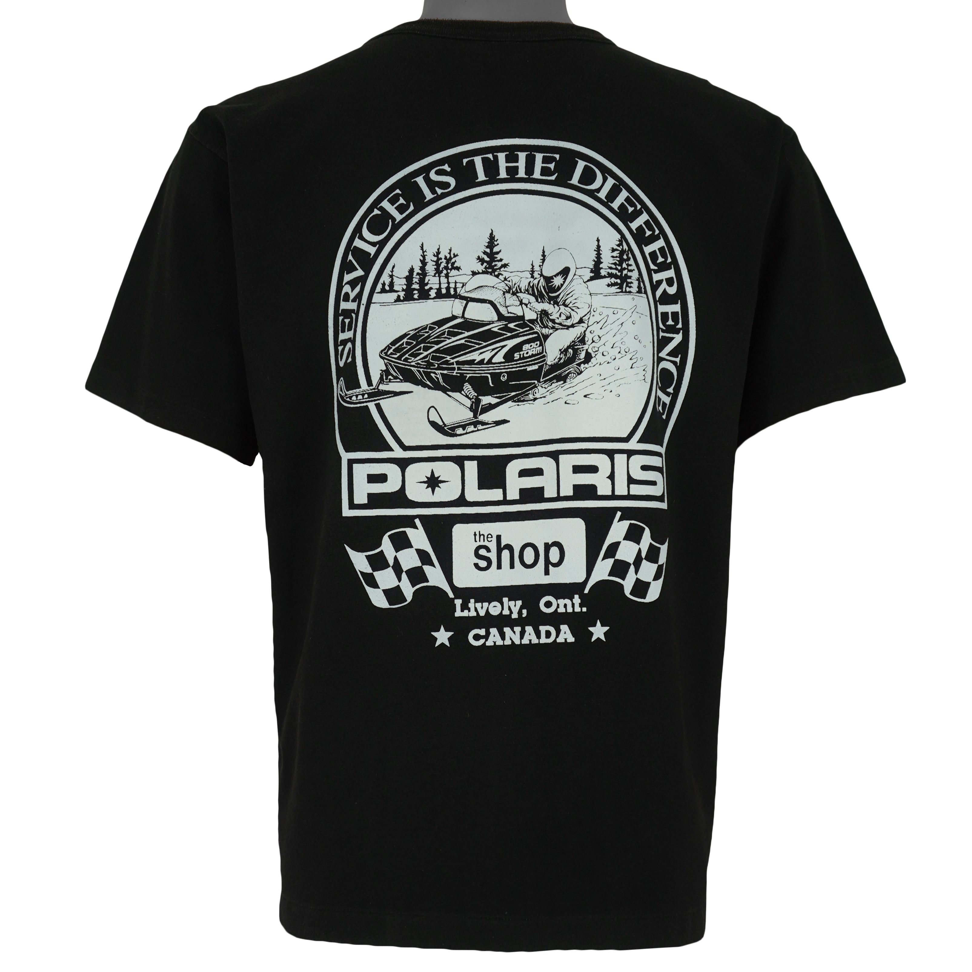 Vintage (Fabec Inc.) - Polaris Ultra Snowmobile T-Shirt 1990s Medium Vintage Retro
