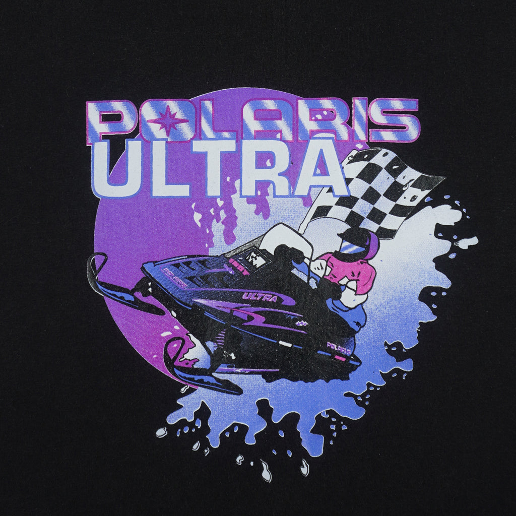 Vintage (Fabec Inc.) - Polaris Ultra Snowmobile T-Shirt 1990s Medium Vintage Retro
