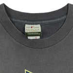 MLB (Genuine) - Oakland Athletics, We Play Hard Ball Spell-Out T-Shirt 1990s X-Large Vintage Retro Baseball
