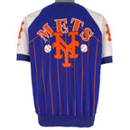 MLB (Garan. Inc) - New York Mets All Over Print T-Shirt 1990 Large Vintage Retro Baseball