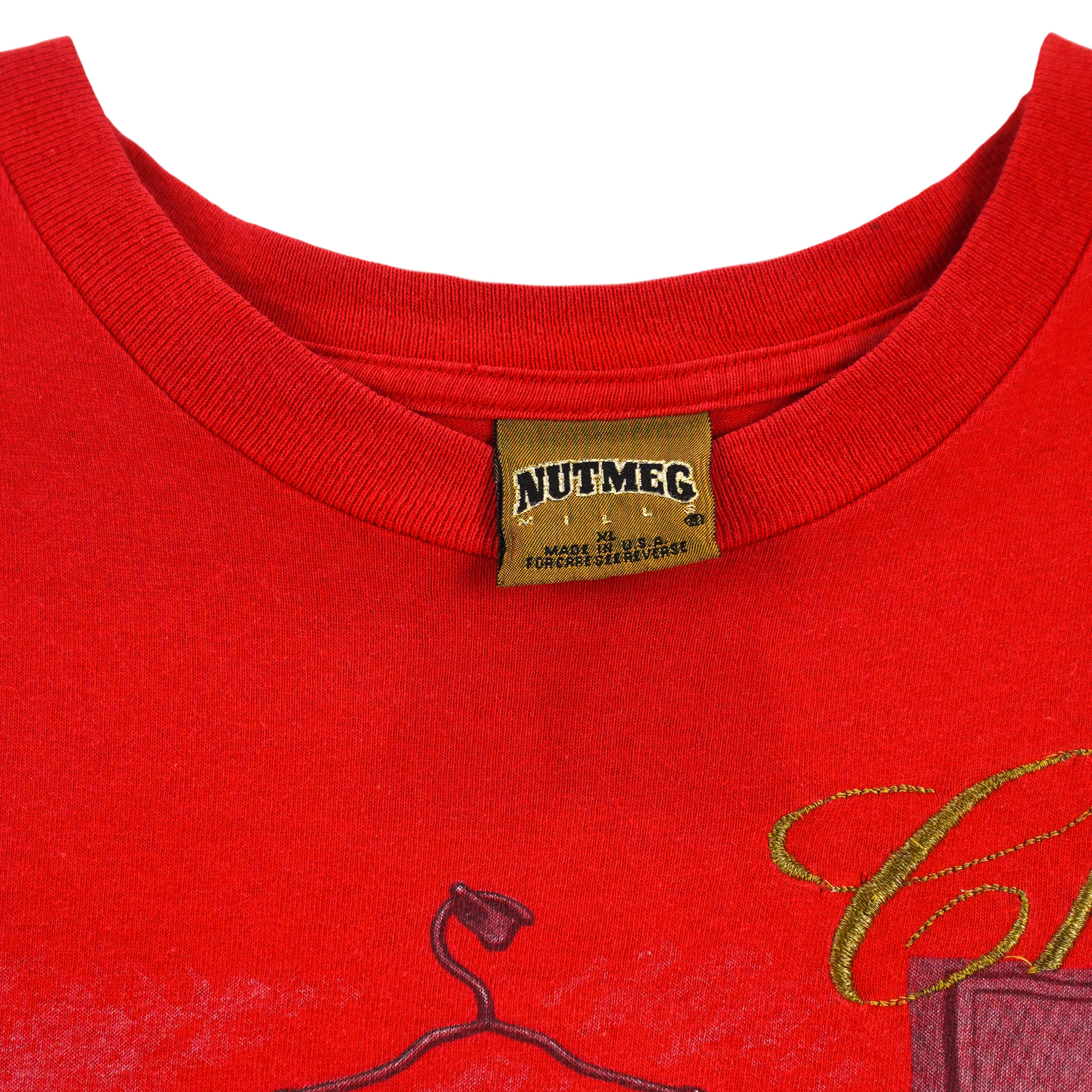 NBA (Nutmeg) - Chicago Bulls Michael Jordan Locker Room T-Shirt 1990s X-Large Vintage Retro Basketball