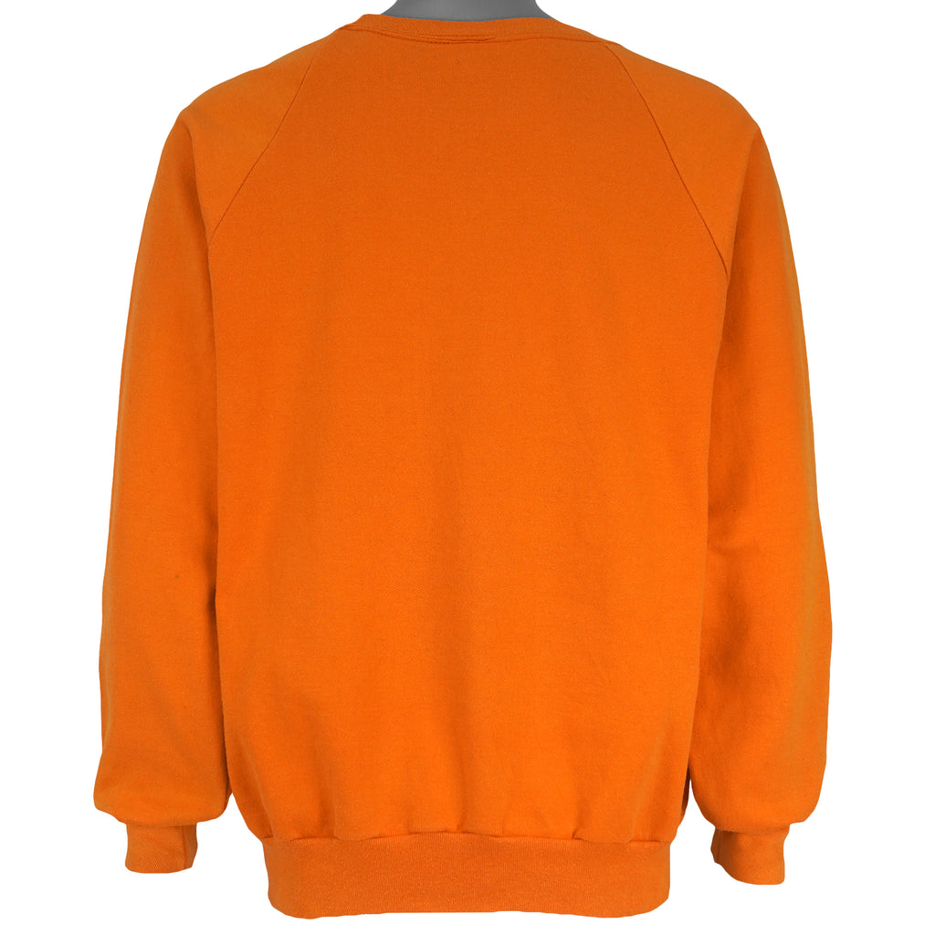 NCAA (Grumbles) - Tennessee Vols Peach Bowl Crew Neck Sweatshirt 1988 Large Vintage Retro