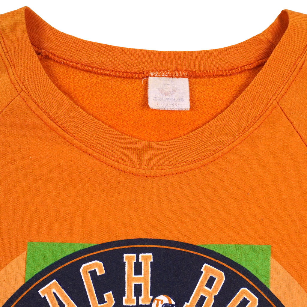NCAA (Grumbles) - Tennessee Vols Peach Bowl Crew Neck Sweatshirt 1988 Large Vintage Retro