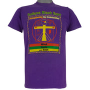 Vintage (Fruit of the loom) - Indiana Black Expo T-Shirt 1990s Small Vintage Retro