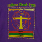 Vintage (Fruit of the loom) - Indiana Black Expo T-Shirt 1990s Small Vintage Retro