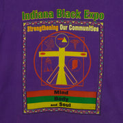 Vintage (Fruit of the loom) - Indiana Black Expo T-Shirt 1990s Small Vintage Retro