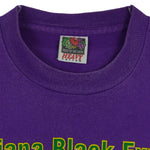 Vintage (Fruit of the loom) - Indiana Black Expo T-Shirt 1990s Small Vintage Retro