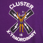 Vintage - Cluster is X-Traordinary Single Stitch T-Shirt 1990s Small Vintage Retro