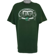 NFL (Pro Player) - New York Jets Big Logo T-Shirt 1997 X-Large Vintage Retro Football